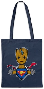 Super Groot Stofftasche Einkaufstasche Guardians of the Fun Man Tree Galaxy S - Picture 1 of 1