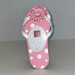 "Rosa Blume Flip Flop Bilderrahmen 2"" x 3"" - Bild 1 von 4