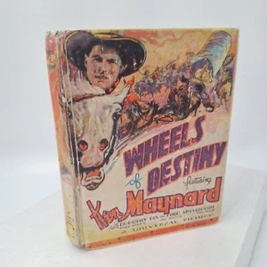 1934 Five Star Library - WHEELS OF DESTINY Featuring Ken Maynard Big Little Book - Picture 1 of 16