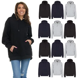 BILLIONHATS Womens Hoodie Oversized Sweatshirts,Cotton Blend, Bulk Womens Hoodie - Picture 1 of 87