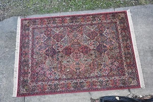 Karastan Rug 700 Series 717 Multi Color Panel Kirman 8.8x12 #Bald912 - Picture 1 of 23