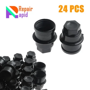 24x Tire Wheel Dustproof & Rustproof Nut Decorative Cap for Suburban 1500 - Picture 1 of 9