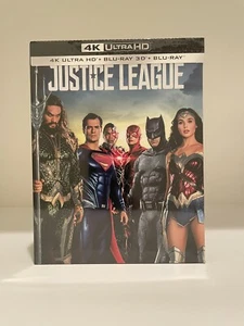 Justice League Manta Lab One Click Boxset (4K UHD + 3D + Blu-ray) - Picture 1 of 6