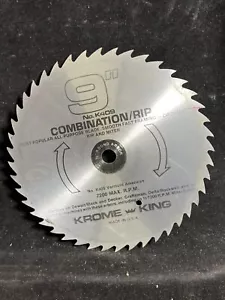 Vermont America 9" K409 Kombination Hartmetallsägeblatt MINIMALER GEBRAUCH - Bild 1 von 4
