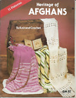 Heritage Of Afghans To Knit & Crochet 11 Designs Vintage Booklet