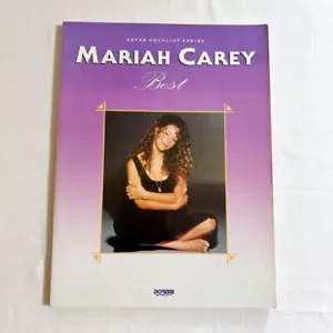MARIAH CAREY MEJOR LIBRO DE PARTITURAS DE PIANO JAPÓN - Imagen 1 de 9