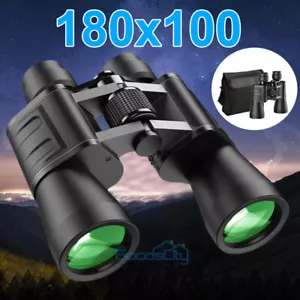 Day/Night Vision 180x100 HD Military Zoom Powerful Binoculars Auto Focus Hunting - Picture 1 of 19