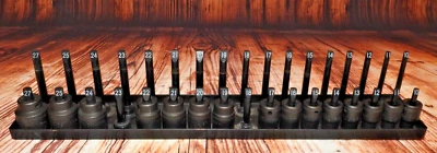 15pc Mac Tools 1/2" Drive Shallow Metric Impact Socket Set 6 Point VP6 10mm-27mm - Image 1 of 4