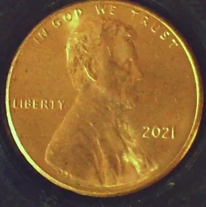 2021 P Penny Spiked Head - Picture 1 of 3