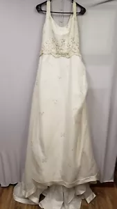 St Patrick Modell 5832 elfenbeinfarbenes Brautkleid bestickt mit Perlen & Perlen Gr. 12 - Bild 1 von 18