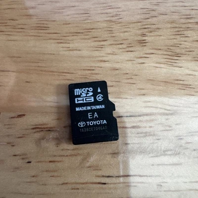 OEM original fits all Toyota Navigation Micro SD Card 86271-0E184 862710E184 - Image 1 of 2