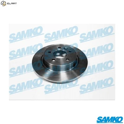 2x BRAKE DISC V1020P FOR VOLVO D 4162 T 1.6L B4164T/4164T3 1.6L 4cyl 2.0L 5cyl - Image 1 of 4