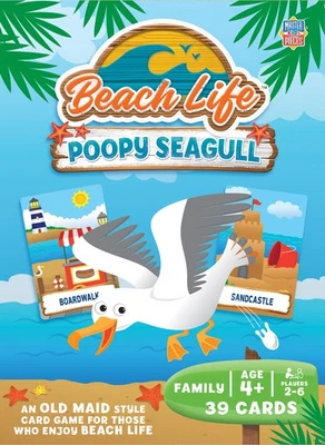 MasterPieces - Beach Life - Juego de cartas Poopy Seagull Foto 1 de 4