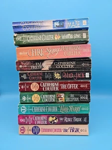 Lot of 10 Catherine Coulter Paperback Crime and Thriller Novels - Imagen 1 de 15