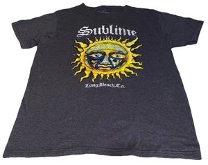 Sublime Band Shirt Shirt Sleeve Unisex Gr. XL grau Grafik Tee lang Strand ca - Bild 1 von 8