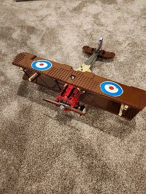 LEGO Advanced Models: Sopwith Camel (3451) 99% complete/worn stickers - Image 1 of 4