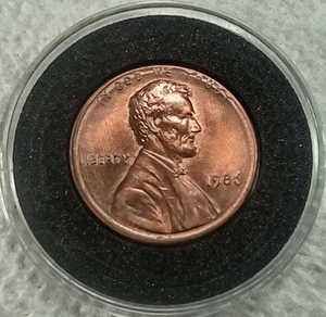 1986 P Lincoln Memorial Cent Red Uncirculated, Doubled Rim Error, DDO - Picture 1 of 14