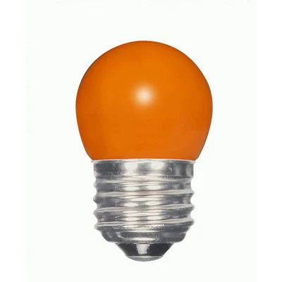 1.2 Watt LED - S11 - Ceramic Orange - Medium base - 120 Volt - Carded - 48-Pack - Image 1 of 4