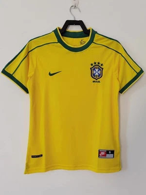 Nike Brazil R9 Retro Home Football Jersey - Image 1 of 4