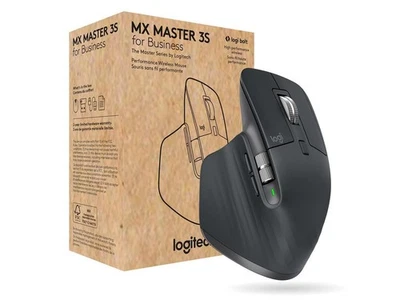 Logitech MX Master 3S for Business, Wireless Mouse with Quiet Clicks, 8K DPI, - Image 1 of 4