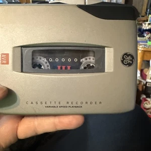 VTG General Electric GE Variable Speed Tape Cassette Recorder Model 3-5364A WORK - Picture 1 of 15