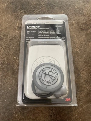 Stethoscope Spare Parts Kit – Gray, Compatible with Classic III, Cardiology IV,  - Image 1 of 4