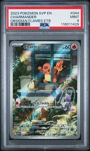 Charmander #044 2023 Pokemon Svp En-Sv Black Star Promo PSA 9 - Picture 1 of 2