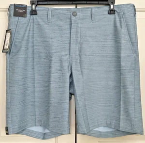 Pantaloncini da golf Roundtree & Yorke Performance blu nuovi con etichette taglia 40 vestibilità dritta da uomo - Foto 1 di 6