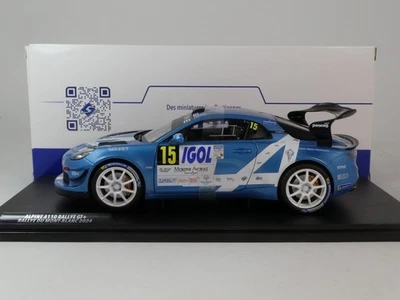 Solido Alpine A110 GT #15 Astier Giraudet Rally du Mont Blanc 2024 1/18 S1801631 - Immagine 1 di 3