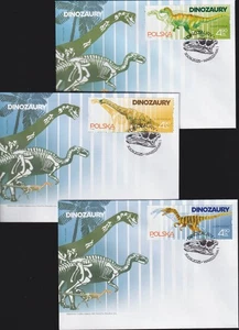 Poland 2025 Prehistoric Animals, Dinosaurs - FDC - Picture 1 of 1