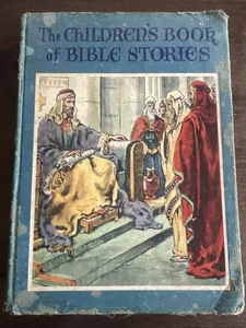 Vintage 1946 Kinderbuch der Bibelgeschichten George Avison Sears Rehbock - Bild 1 von 9