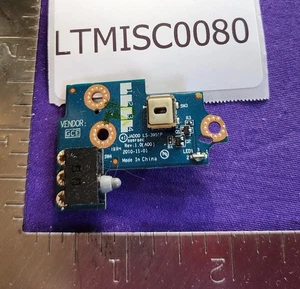 Placa de conmutación para computadora portátil Dell con interruptor de tapa JAD00 LS-3951P - Imagen 1 de 5