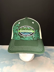 SURVIVOR CBS TV Show Outwit Outplay Outlast Green Baseball Hat Cap Jeff Probst - Picture 1 of 12