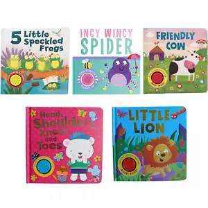 Sensory Single Button Sound Book pack ADHD AUTISM Babies Toddlers Age 0-5 New! - Picture 1 of 6