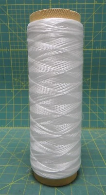 Honeywell S-900 Spectra Fiber 1200 UHMWP White Polyethylene Thread 4,400 ft - Image 1 of 3