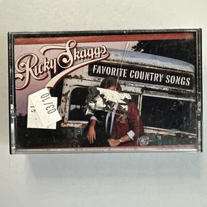 Ricky Skaggs Favorite Country Songs (Cassette) - Picture 1 of 2
