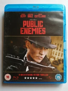 PUBLIC ENEMIES BLU RAY COME NUOVO PERFETTO IMPORT - Picture 1 of 2