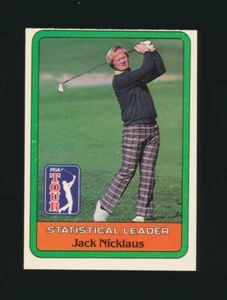 1981 Donruss GOLF -#nno JACK NICKLAUS RC (Statistical Leader) Crease Free - Picture 1 of 2