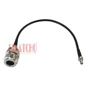 20CM 50ohm RG174 N hembra a CRC9 macho conector 50-1.5 antena puente cable - Imagen 1 de 3