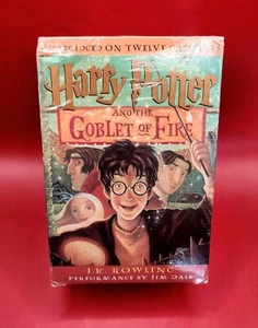 Harry Potter and the Goblet of Fire Audio Book on 12 Cassettes New & Sealed-2000 - Imagen 1 de 4