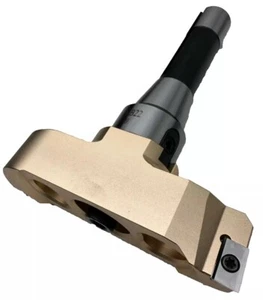 5" Fly Cutter with R8 Arbor & APKT Carbide Inserts Milling Metal Machining - Picture 1 of 6