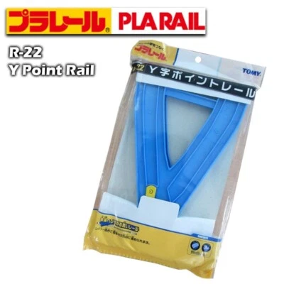 Takara TOMY PLARAIL THOMAS TRAIN RAIL PARTS VH R-22 Y-point rail two each New AU - image 1 of 4