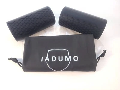 IADUMO Black Barbell Grips - Thick Dumbbell Arm Blaster Adapter High-Density - Image 1 of 3