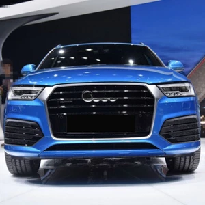 For Audi Q3 2016-18 Black Audi Q3 sport Fog Light Grill Front Honeycomb Grille - Bild 1 von 5