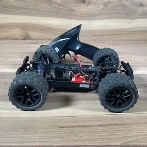 Black 1/18 Off-Road 4WD High Speed RC Monster Truck Toy with 2.4Ghz Controller - Picture 1 of 7