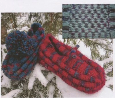 Knitting Therapy Pattern Rx117 Grandma's Cozy Slippers - 6 Sizes - Pattern Only - Image 1 of 4