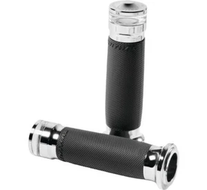 Performance Machine Vision Series Contour LED Turn Signal Grips 0063-2100M-CH - Picture 1 of 1