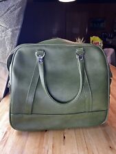 VINTAGE Green AMERICAN TOURISTER Tiara Soft Sided Carry On Tote Bag Luggage