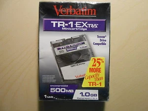 5 x Verbatim TR-1 Extra Minicartridge 500 MB / 1 GB - Afbeelding 1 van 1