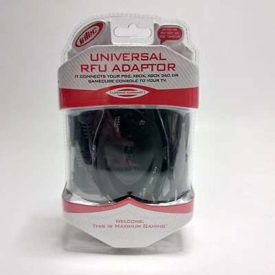Intec Universal RFU Adaptor / Adapter, PS2, Xbox, Xbox 360, GameCube, NEW - Image 1 of 4